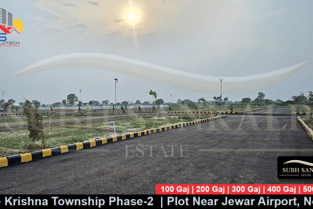 600 Gaj Plot in Jewar – Hare Krishna Township Phase 2