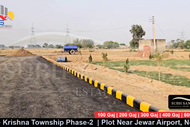 400 Gaj Plot in Jewar – Hare Krishna Township Phase 2